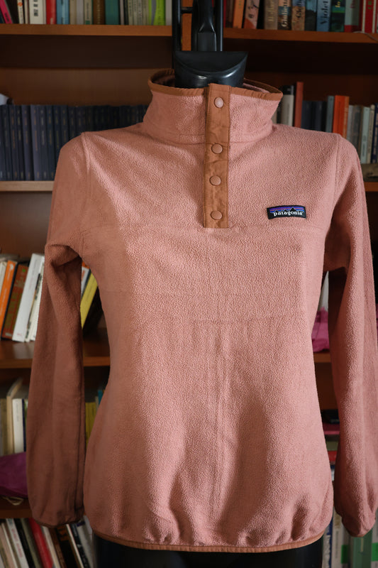 Rose Patagonia fleece jacket