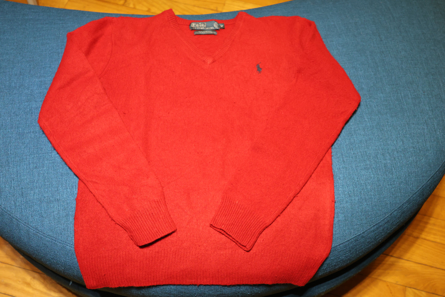 Red Ralph Lauren wool sweater