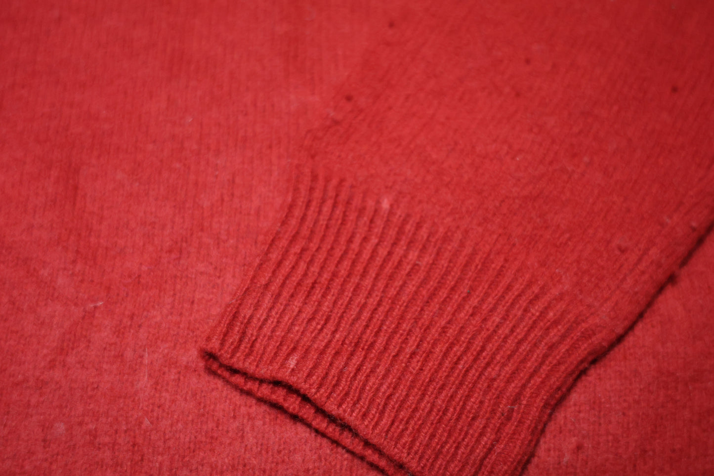 Red Ralph Lauren wool sweater
