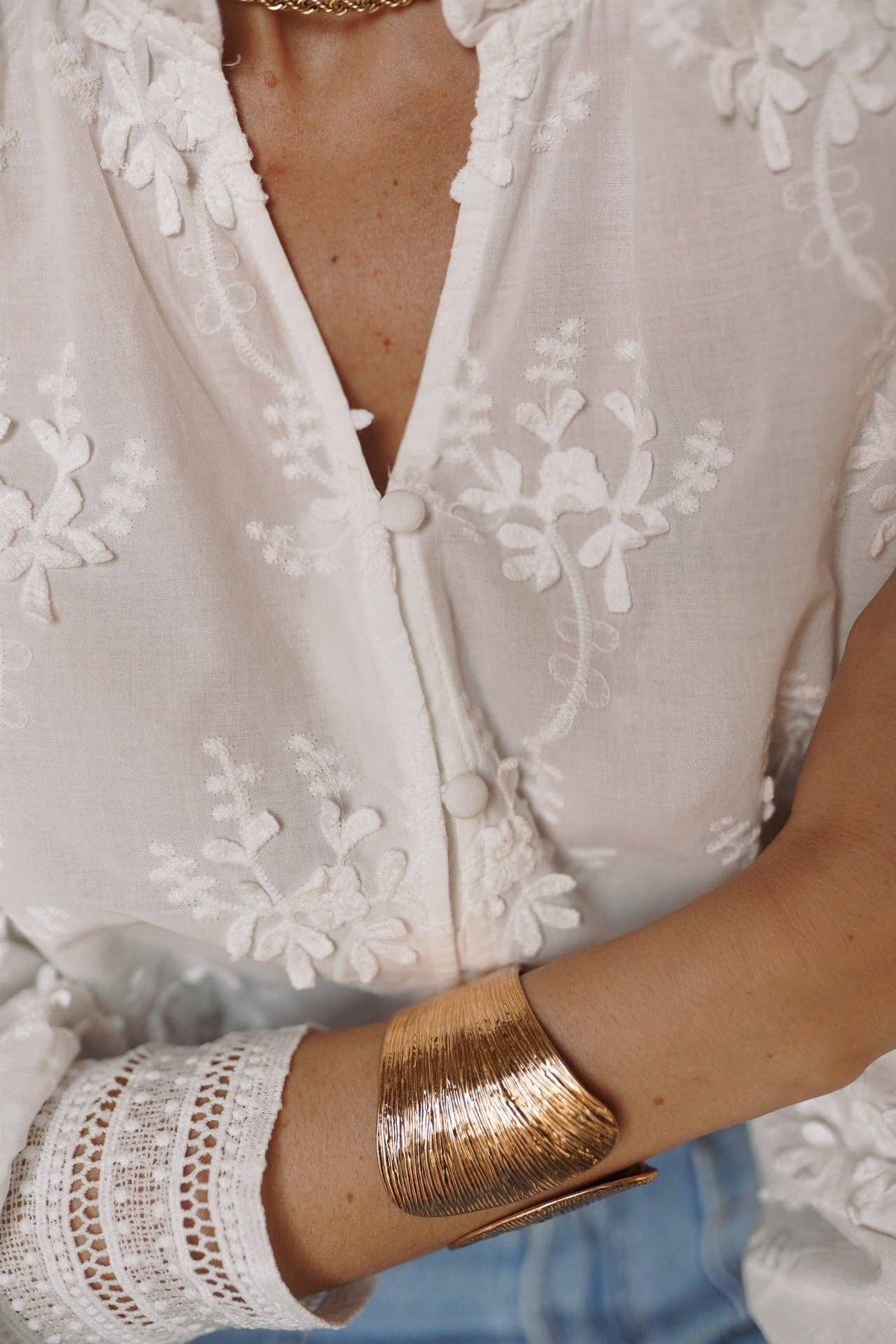 Isaac Shirt: White / M/L