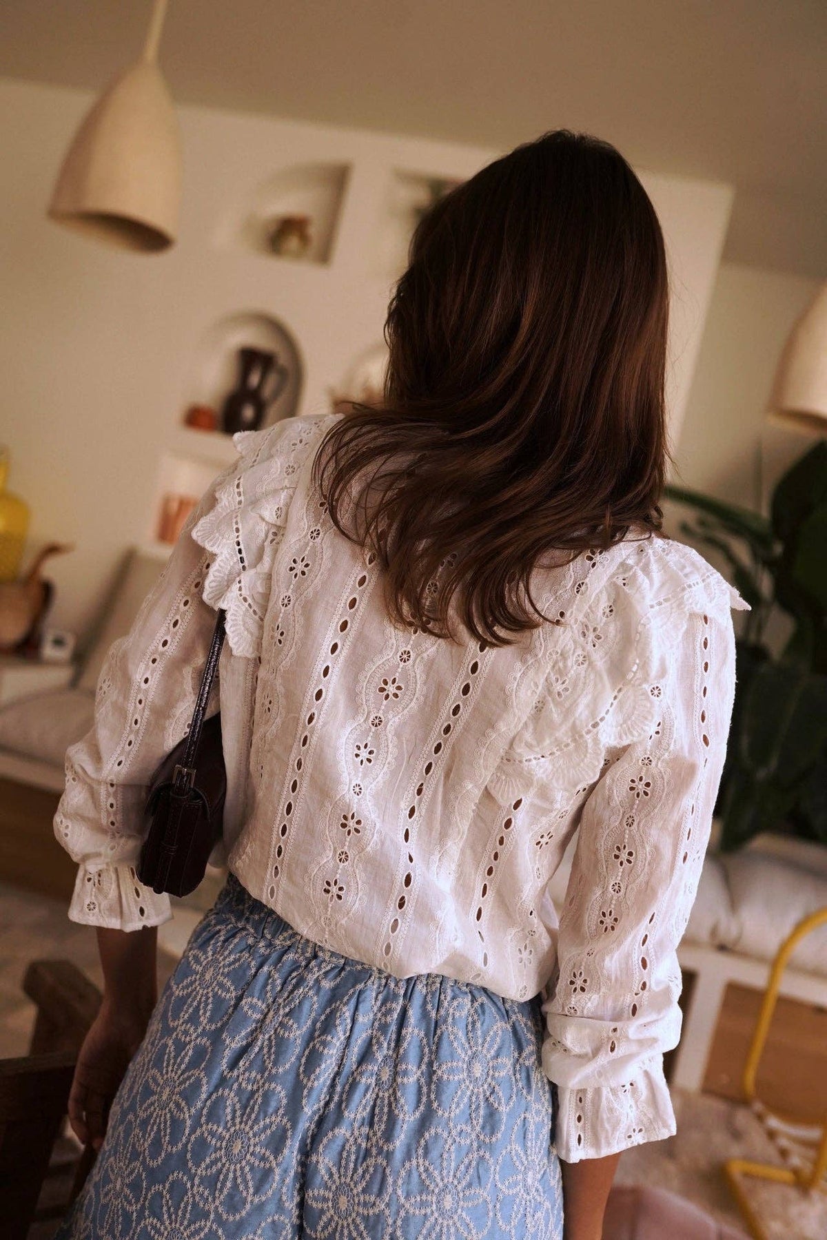 Beautiful Blouse: Blanc / M/L