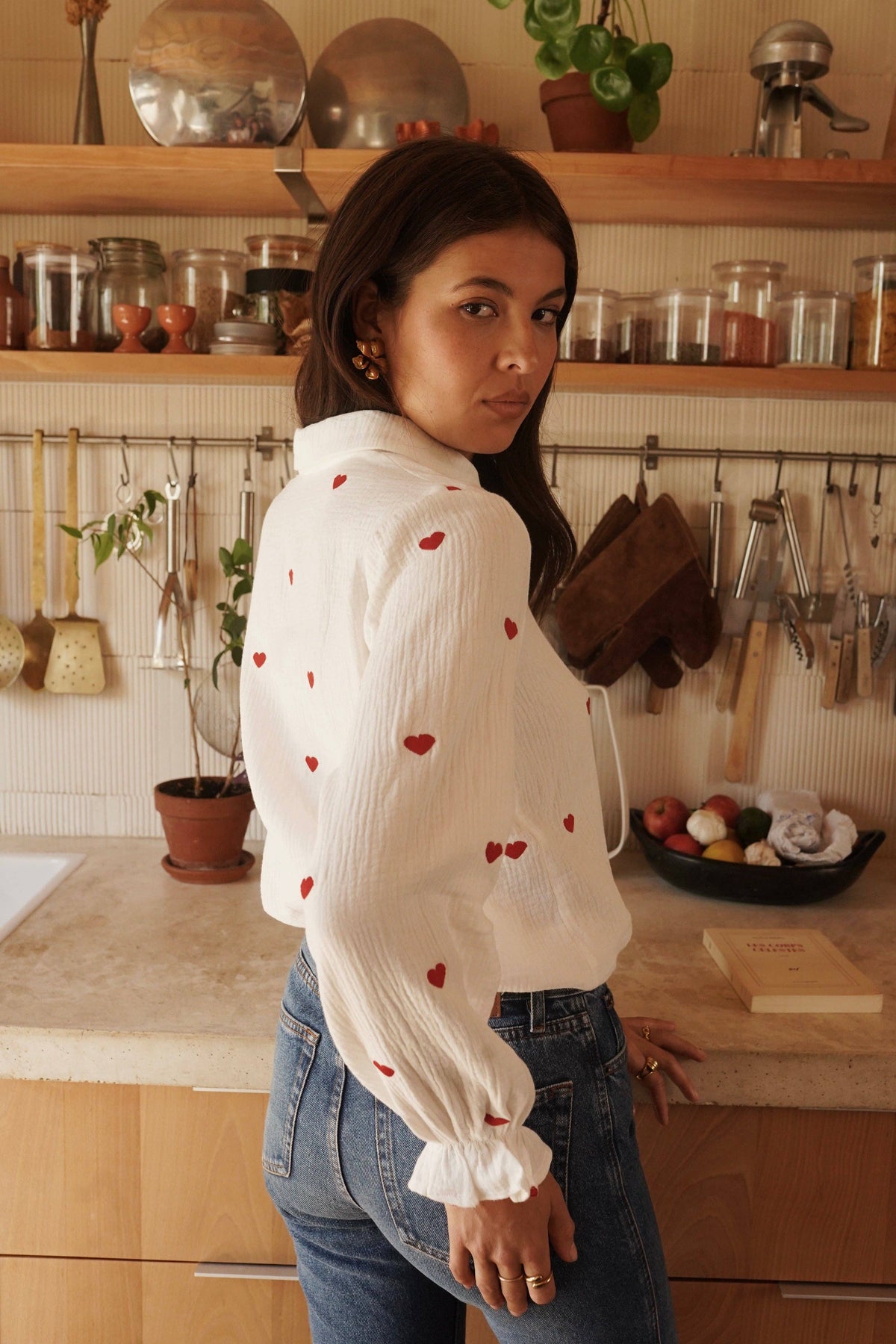 Lou Shirt: White / S/M