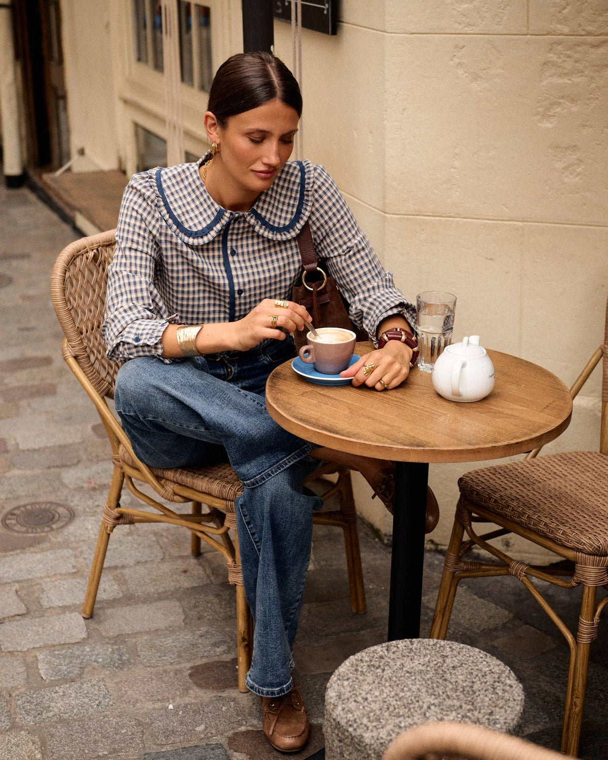 Marceau shirt: Blue / S