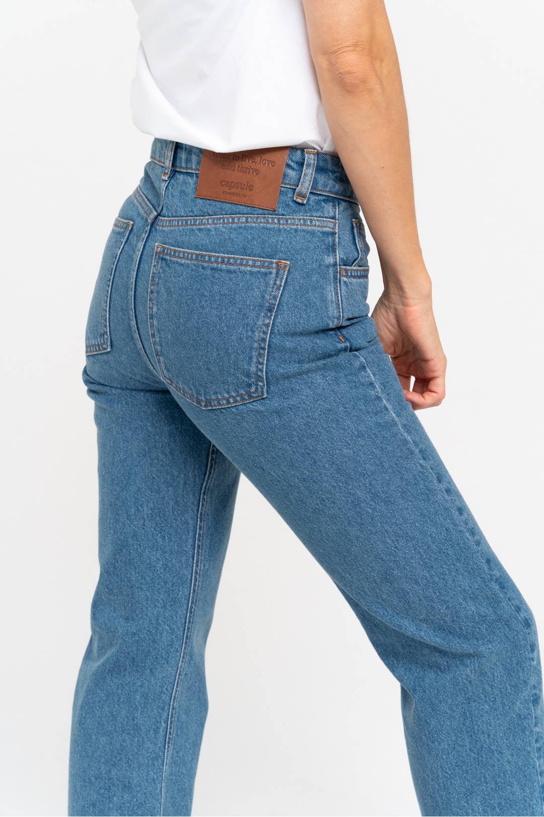 Jeans 'LA PARISIENNE'  | flattering slim fit: Blue / S