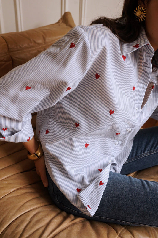 Valentina shirt: Rouge / M/L