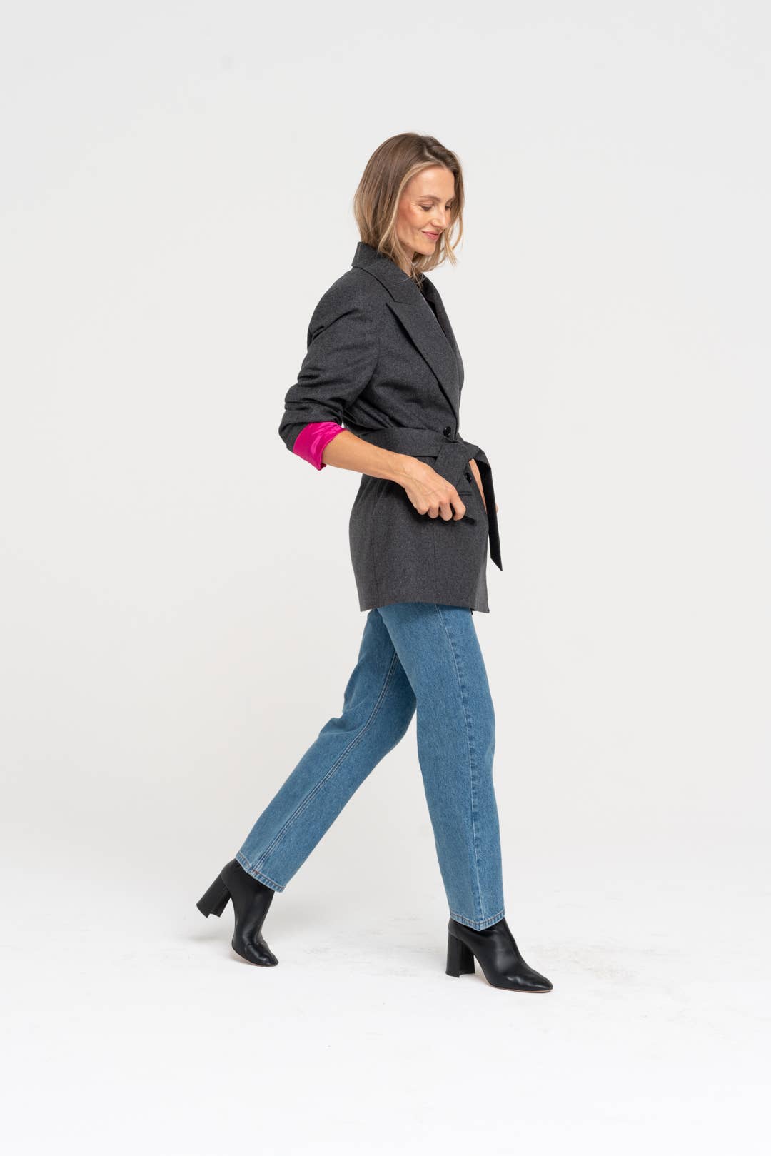 Jeans 'LA PARISIENNE'  | flattering slim fit: Blue / M