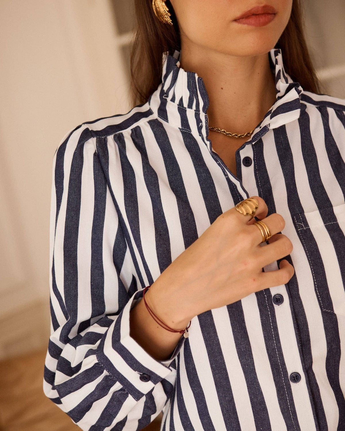 Dottie shirt: Navy / M