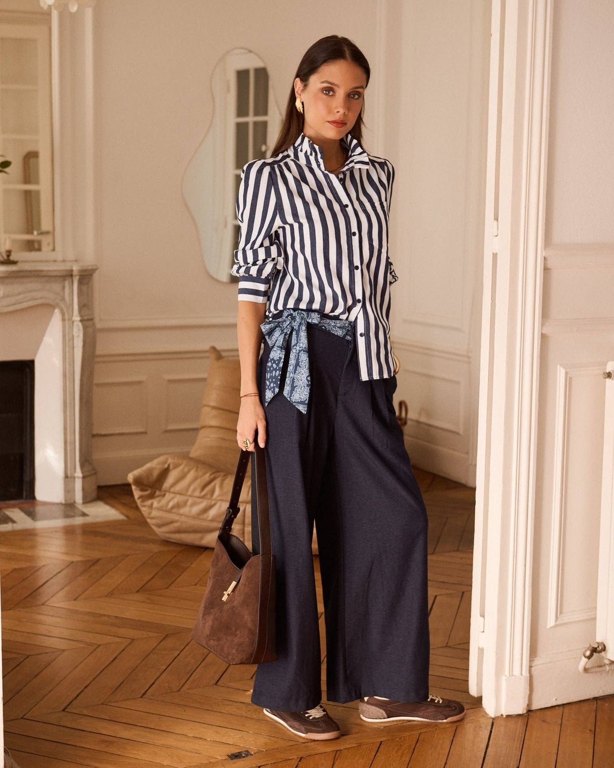 Dottie shirt: Navy / S