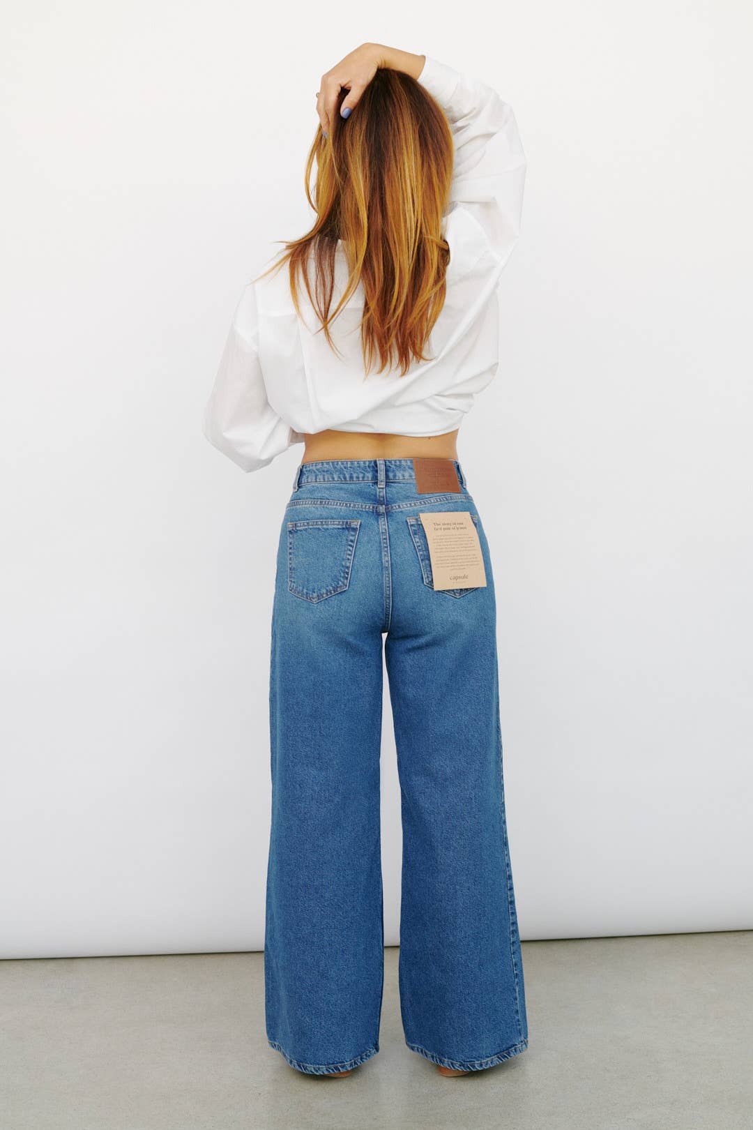 Jeans 'HARLEM' | wide leg quality denim: Blue / S
