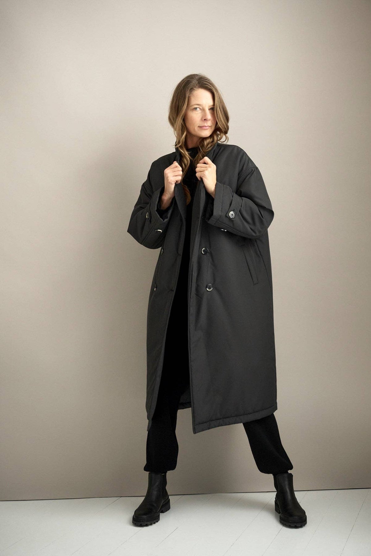 Field padded coat wr - moonless night: Moonless night / M