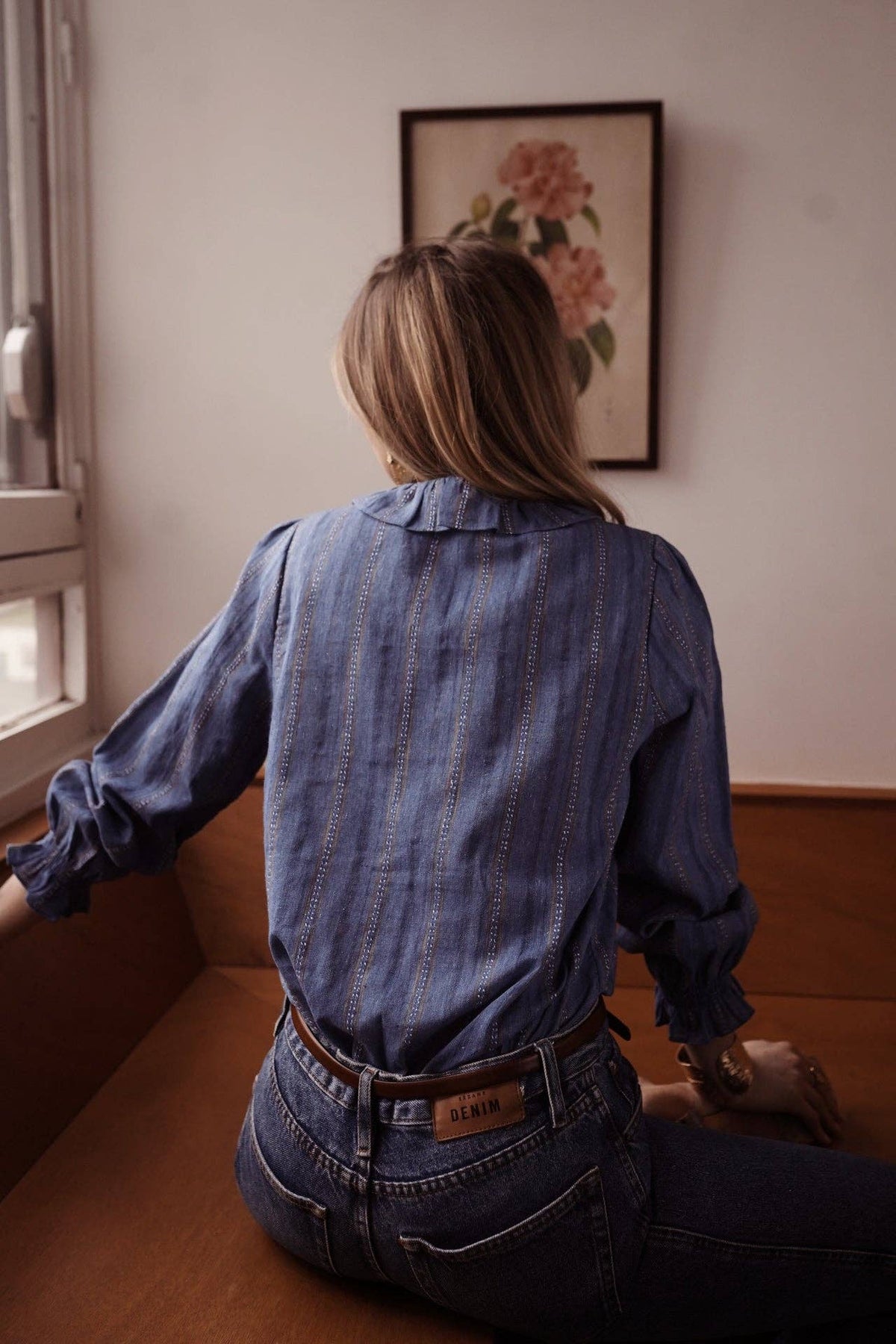 Solen shirt: Navy / M/L