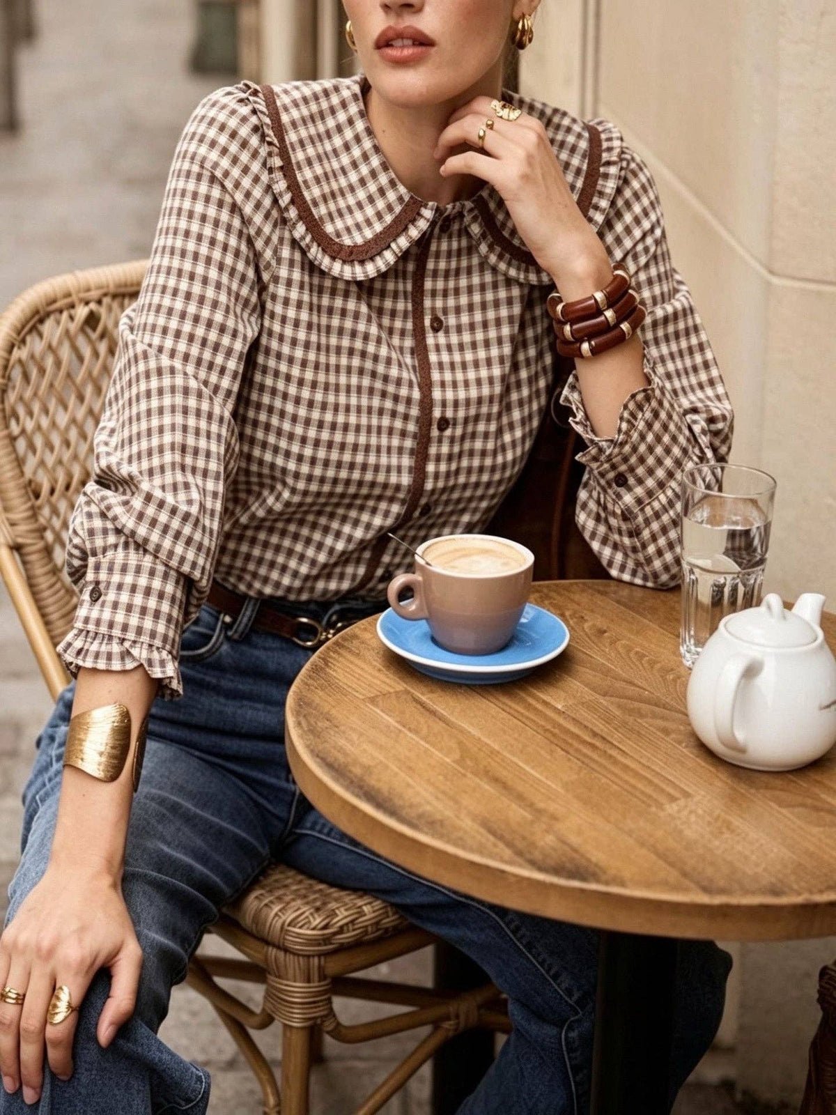 Marceau shirt: Blue / S