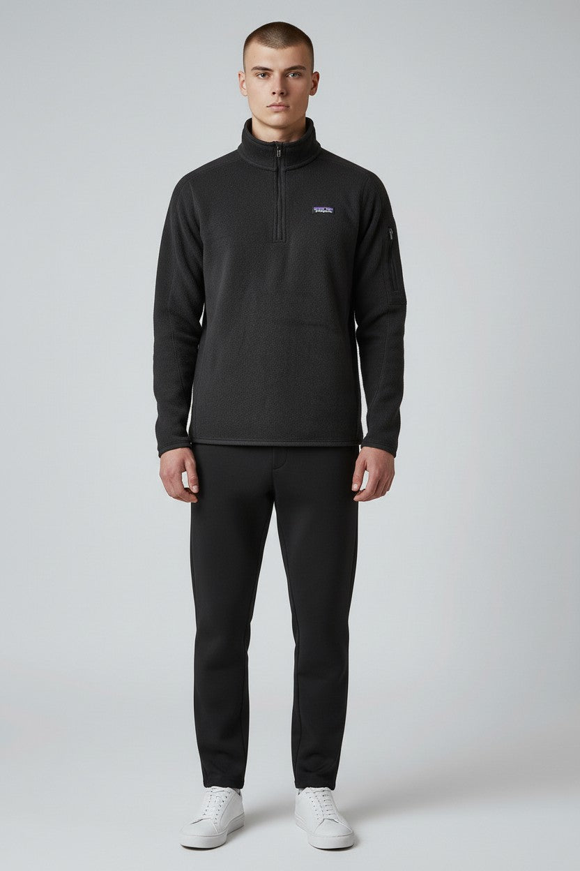 Giacca in pile Patagonia nera