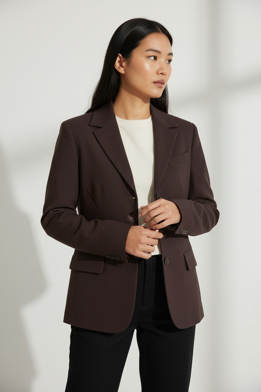 Giacca marrone elegante