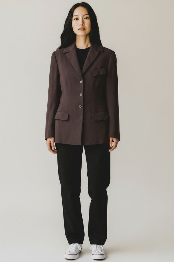 Giacca marrone elegante