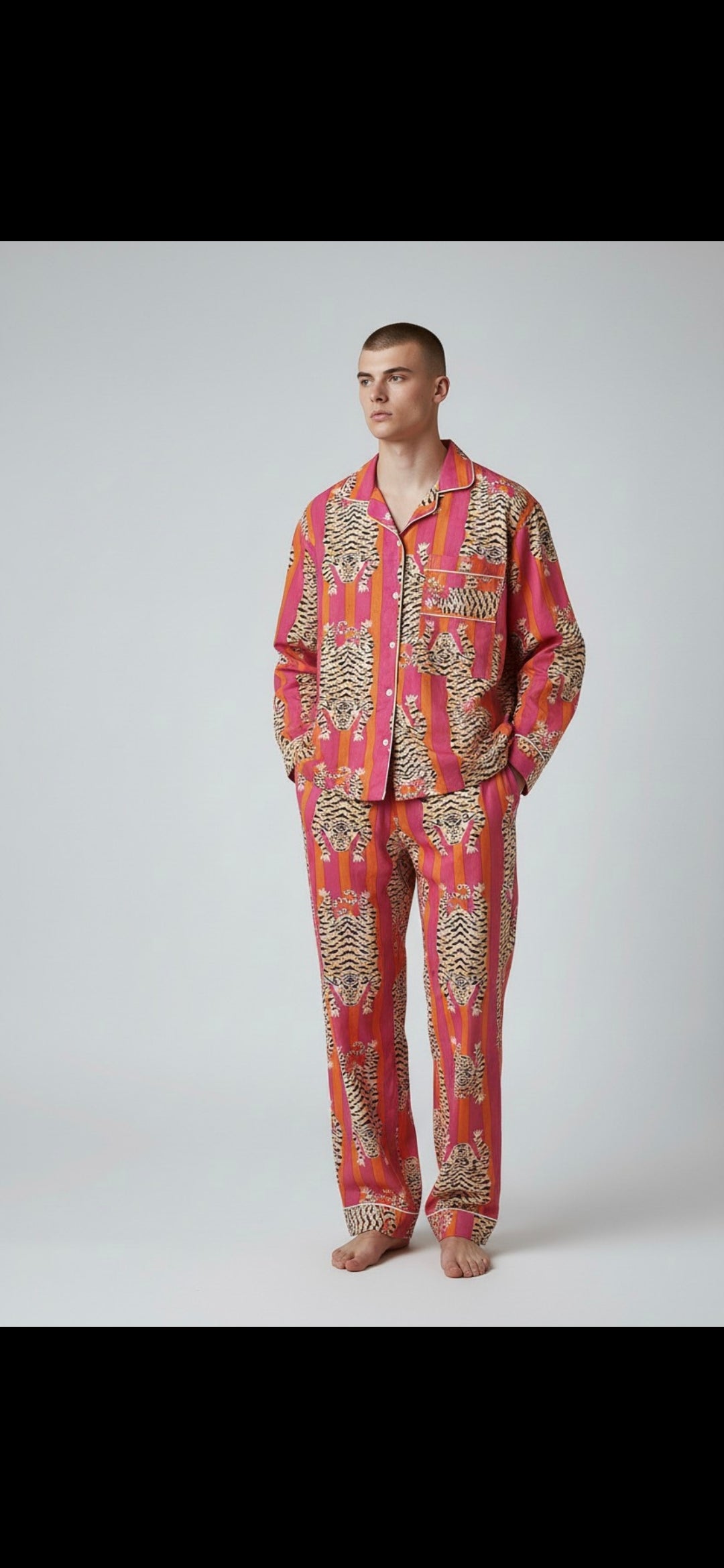 Tiger Stripe Pyjamas: Medium(M)