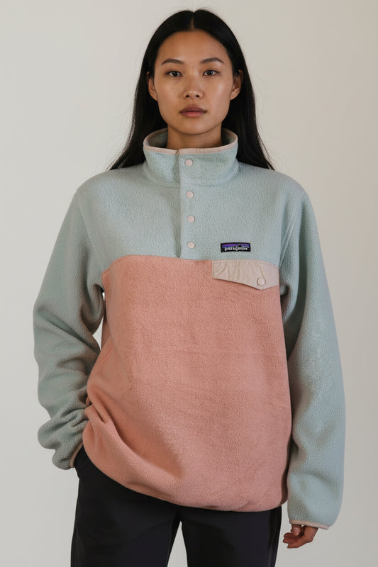 02 Giacca in pile bicolore Patagonia