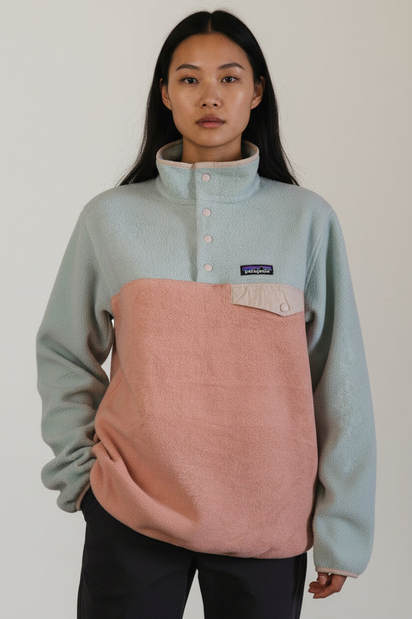 02 Giacca in pile bicolore Patagonia