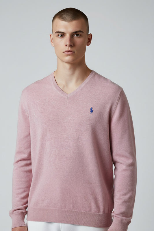 Maglione Ralph Lauren rosa per lui