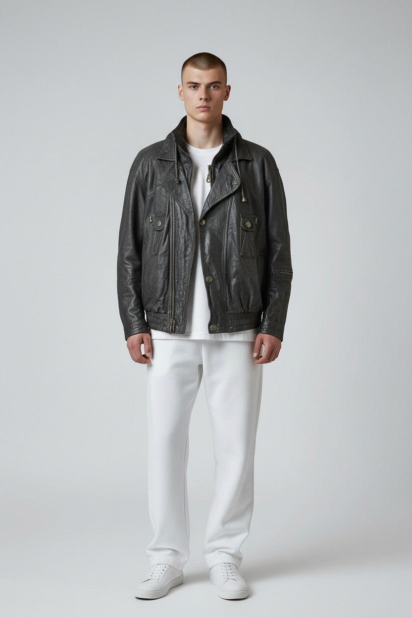 Capra vintage leather jacket